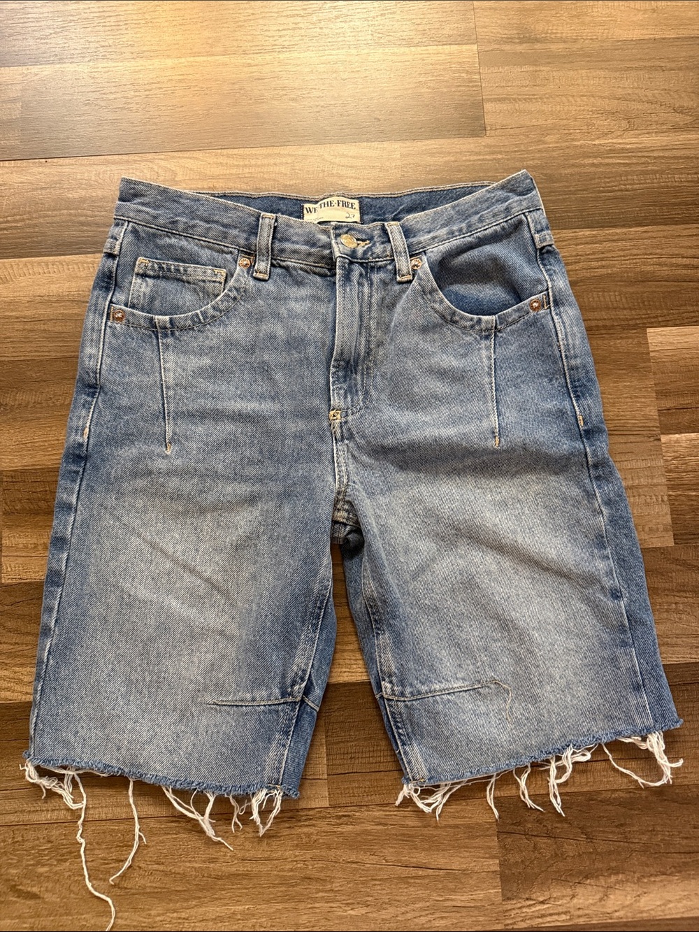 We The Free Shorts | Women Sz. 27 | Blue Denim